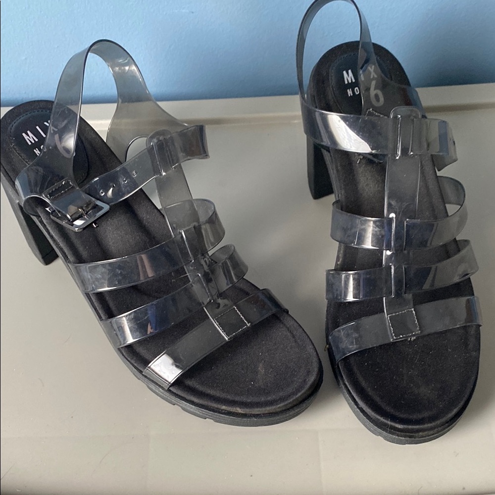 Mix No. 6 Black Elegant Heels